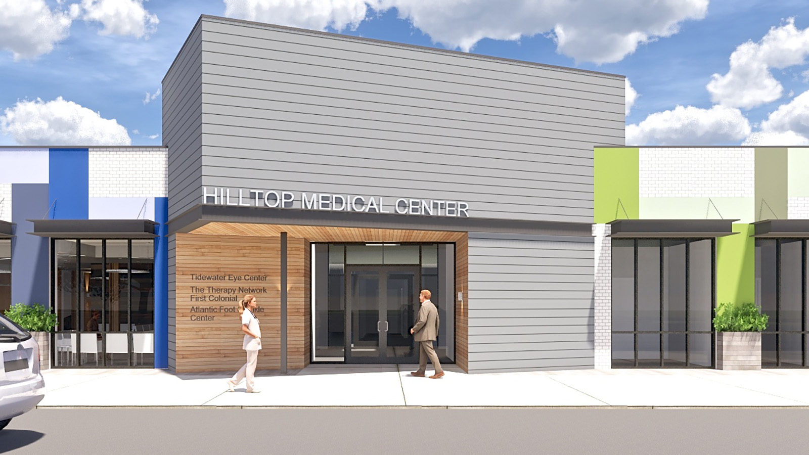 Hilltop Medical Center Mockup