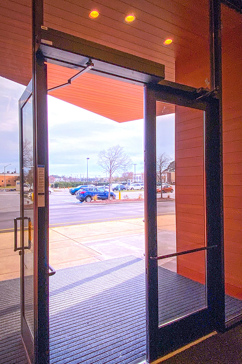 Hilltop Medical Center Entrance Mockup